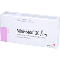 Minisiston 20 fem, 3x21 Stk., Bayer Vital GmbH GB Pharma