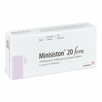 Minisiston 20 fem, 3x21 Stk., Bayer Vital GmbH GB Pharma