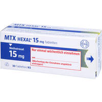 MTX HEXAL 15mg Tabletten, 30 st, HEXAL AG
