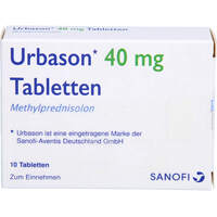 URBASON 40MG, 10 Stk., kohlpharma GmbH