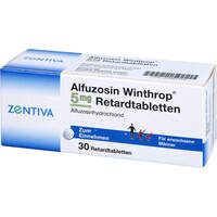 Alfuzosin Winthrop 5mg Retardtabletten, 30 Stk., Zentiva Pharma GmbH