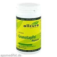 Granatapfel Kapseln, 60 Stück, Allcura Naturheilmittel GmbH