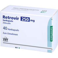 RETROVIR 250MG, 40 st, Eurimpharm Arzneimittel GmbH