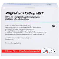 Metypred forte 1000 mg GALEN, 3x1 st, Galenpharma GmbH