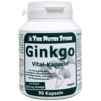 Ginkgo biloba 350 mg vegetarische, 90 st, Hirundo Products