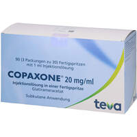 COPAXONE 20MG/ML INJEKTIONSLÖSUNG/FERTIGSPRITZE, 90 st, TEVA GmbH