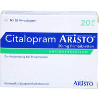Citalopram Aristo 20 mg, 20 Stk., Aristo Pharma GmbH