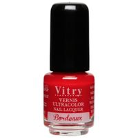 VITRY MINI NAGELLACK DARK RED, 4 ml, Vitry Freres Sa