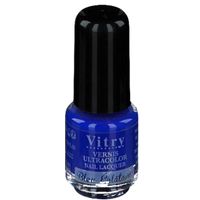 VITRY MINI NAGELLACK BLAU GLAENZEND, 4 ml, Vitry Freres Sa