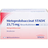 Metoprololsuccinat STADA 23.75 mg Retardtabl., 50 st, STADAPHARM GmbH
