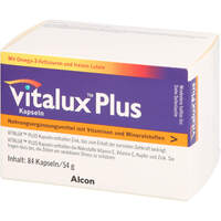 Vitalux Plus Lutein und Omega-3 Quartalspackung, 84 st, Alcon Deutschland GmbH