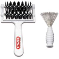 Kamm + B&uuml;rstenreiniger Set TITANIA, 2 st, Axisis GmbH