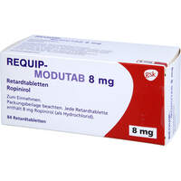 REQUIP MODUTAB 8mg Retardtabletten, 84 st, Allomedic GmbH