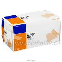 Acticoat Flex 3 10x120cm, 6 Stück, Smith & Nephew GmbH