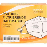 Mundschutzmaske FFP 2 ohne Ventil, 7 Stk., B&uuml;ttner-Frank GmbH