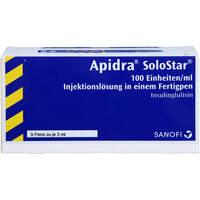 Apidra 100E/ml SoloStar Fertigpen, 9x3 ml, CC Pharma GmbH