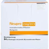 Neupro 2mg/24h transdermales Pflaster, 84 Stk., UCB Pharma GmbH