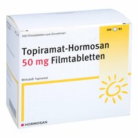 Topiramat-Hormosan 50mg Filmtabletten, 200 Stk., Hormosan Pharma GmbH