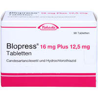 Blopress 16mg Plus 12.5mg Tabletten, 98 st, Orifarm GmbH
