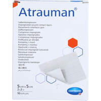 ATRAUMAN 5x5cm steril Kompressen, 10 Stk., 1001 Artikel Medical GmbH