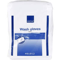 Waschhandschuhe Molton, 50 st, Abena GmbH