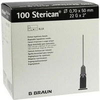 Sterican Kanüle 22Gx2 0.70x50, 100 Stück, B. Braun Melsungen AG