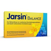 Jarsin Balance 56 mg / 120 mg &uuml;berzogene Tabletten, 60 st, MCM KLOSTERFRAU Vertr. GmbH