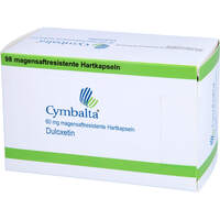 Cymbalta 60mg magensaftresistente Hartkapseln, 98 st, Abacus Medicine A/S