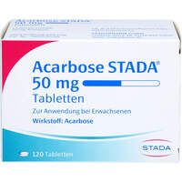Acarbose STADA 50mg Tabletten, 120 st, STADAPHARM GmbH