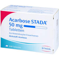 Acarbose STADA 50mg Tabletten, 120 st, STADAPHARM GmbH
