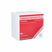 Losartan Hennig Plus 100mg/25mg Filmtabletten, 98 st, Hennig Arzneimittel GmbH & Co. KG