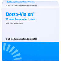 Dorzo-Vision 20mg/ml Augentropfen, 3x5 ml, Omnivision GmbH