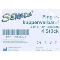 SENADA Fingerkuppenverband 4x7cm, 4 Stück, Erena Verbandstoffe GmbH & Co. KG