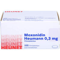 MOXONIDIN HEUMANN 0.3MG FILMTABLETTEN Heunet, 100 st, Heunet Pharma GmbH