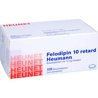 FELODIPIN 10 RETARD HEUMANN Heunet, 100 st, Heunet Pharma GmbH