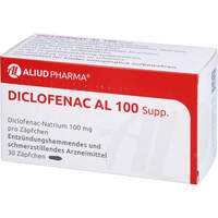 DICLOFENAC AL 100 Supp., 30 Stk., Aliud Pharma GmbH
