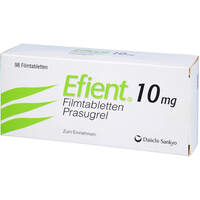 Efient 10mg Filmtabletten, 98 st, CC Pharma GmbH