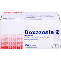 DOXAZOSIN 2 HEUMANN Heunet, 100 st, Heunet Pharma GmbH