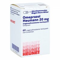 OMEPRAZOL HEUMANN 20MG MAGENSAFTRES. HARTK.Heunet, 60 st, Heunet Pharma GmbH