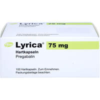 Lyrica 75 mg Hartkapseln, 100 Stk., Aca Müller/Adag Pharma AG