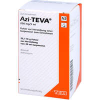 AZI-TEVA 200mg/5ml Pulver z.Herst.e.Susp.z.Einneh., 30 ml, TEVA GmbH