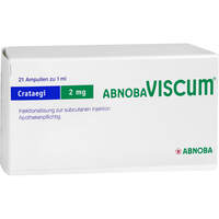 ABNOBAVISCUM CRATAEGI 2MG, 21 Stk., Abnoba GmbH