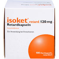 Isoket retard 120mg Retardkapseln, 100 st, Merus Labs Luxco Ii S.A R.L.