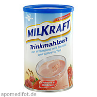 MILKRAFT Trinkmahlzeit Erdbeere-Himbeere, 480 g, CREMILK GmbH