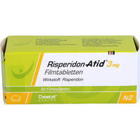 Risperidon Atid 3mg, 50 st, Dexcel Pharma GmbH