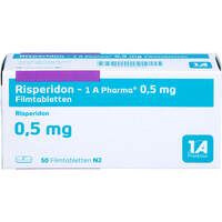 Risperidon - 1 A Pharma 0.5mg Filmtabletten, 50 st, 1 A Pharma GmbH