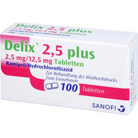 Delix 2.5mg plus Tabletten, 100 st, Sanofi-Aventis Deutschland GmbH