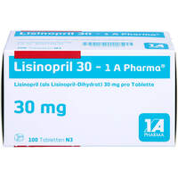 Lisinopril 30 - 1 A Pharma, 100 st, 1 A Pharma GmbH