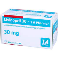 Lisinopril 30 - 1 A Pharma, 100 st, 1 A Pharma GmbH