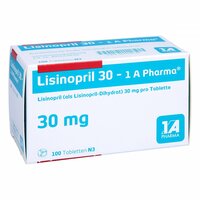 Lisinopril 30 - 1 A Pharma, 100 st, 1 A Pharma GmbH